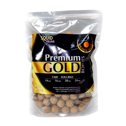 Boilies Nadire Premium Gold 1Kg